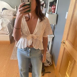 American eagle tie top